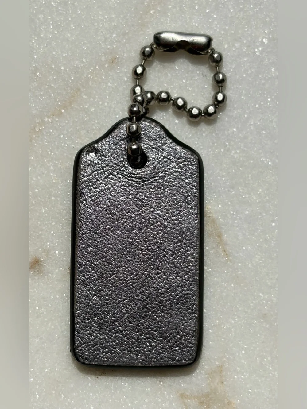 Coach Hangtag Silver Replacement